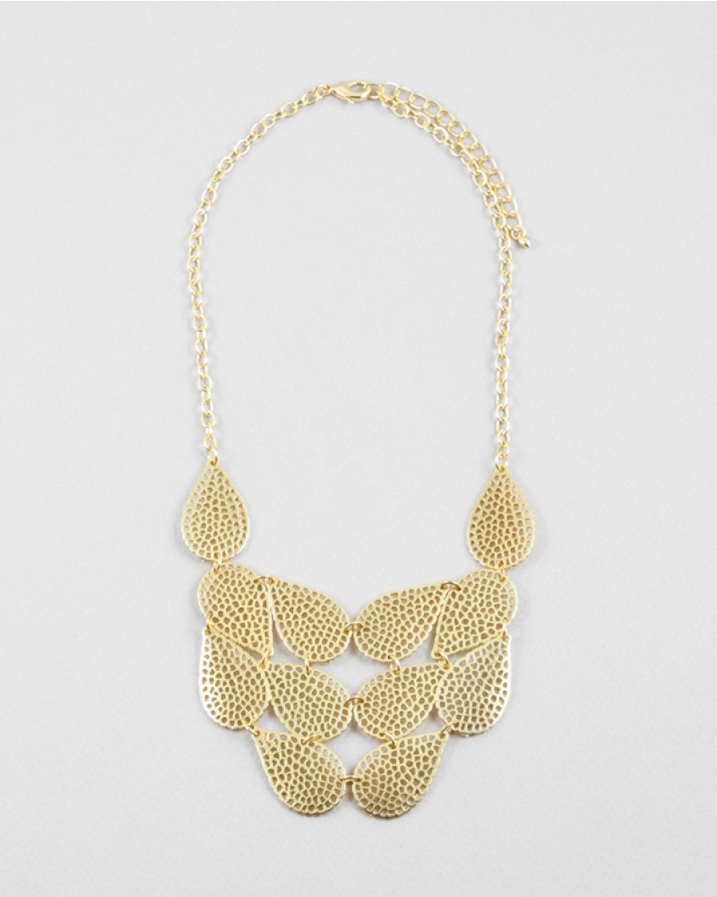 Gold Statement Necklace on Luulla